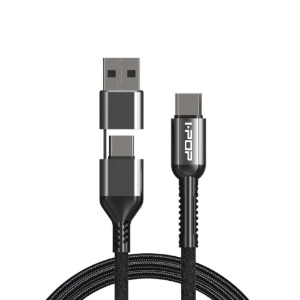 카렉스아이팝 2in1 PD 고속충전 케이블 [C타입 &amp; USB]